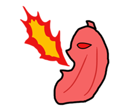 Fruits: Apple Papaya Banana Orange sticker #10166725