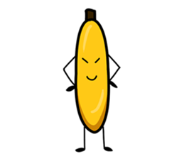 Fruits: Apple Papaya Banana Orange sticker #10166730