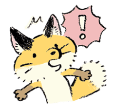 three foxes! sticker #10167138