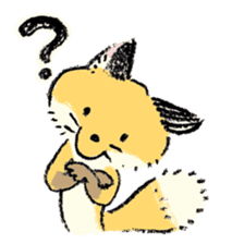 three foxes! sticker #10167139