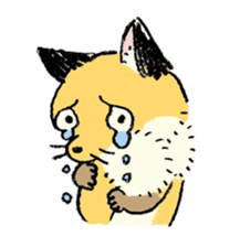 three foxes! sticker #10167158