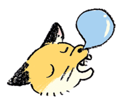 three foxes! sticker #10167163