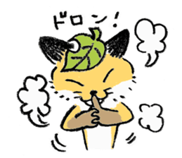 three foxes! sticker #10167164