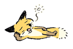 three foxes! sticker #10167167