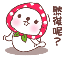 baby seal "Niu Niu" 3 sticker #10167207