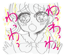 Edgy girls sticker #10167820