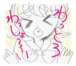 Edgy girls sticker #10167821