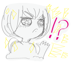 Edgy girls sticker #10167838