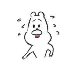 KumaKichi the bear4 sticker #10168225