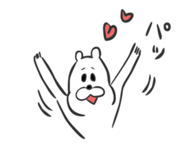 KumaKichi the bear4 sticker #10168233