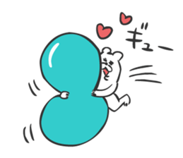 KumaKichi the bear4 sticker #10168234