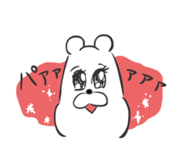 KumaKichi the bear4 sticker #10168235