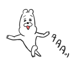 KumaKichi the bear4 sticker #10168244