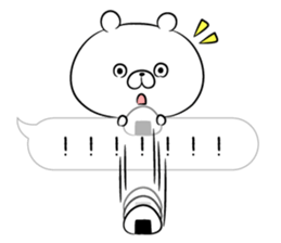 Balloon loose bear macho sticker #10168311