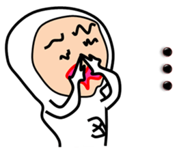 Liver or WA office worker (white tights) sticker #10168384