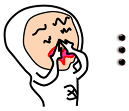 Liver or WA office worker (white tights) sticker #10168384