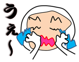 Liver or WA office worker (white tights) sticker #10168385