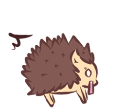 Sticker of hedgehog sticker #10168818