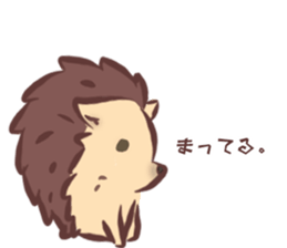 Sticker of hedgehog sticker #10168821