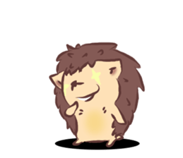 Sticker of hedgehog sticker #10168822