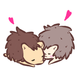 Sticker of hedgehog sticker #10168852