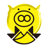 Golden pig of Happiness sticker #10168865