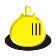 Golden pig of Happiness sticker #10168889