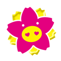 Golden pig of Happiness sticker #10168893