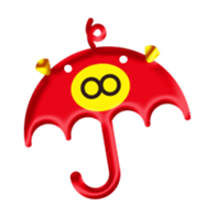 Golden pig of Happiness sticker #10168895