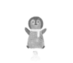 Penguin picture book sticker #10169417