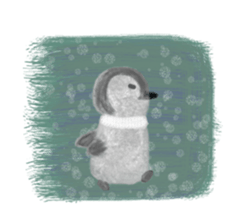 Penguin picture book sticker #10169443