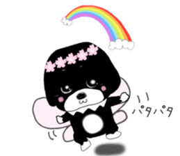 Kuro's daily life 14 SAKURA sticker #10169562