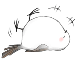 Shimaenaga  Long-tailed little bird sticker #10169817