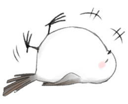 Shimaenaga  Long-tailed little bird sticker #10169817