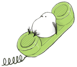 Shimaenaga Long-tailed little bird sticker #10169819