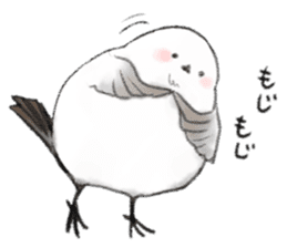 Shimaenaga  Long-tailed little bird sticker #10169822