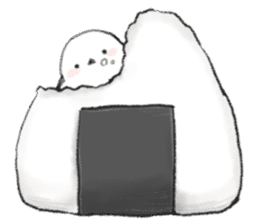 Shimaenaga Long-tailed little bird sticker #10169837