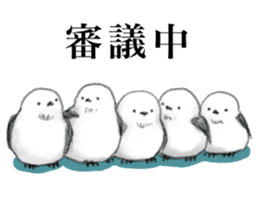 Shimaenaga Long-tailed little bird sticker #10169840