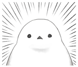 Shimaenaga Long-tailed little bird sticker #10169855