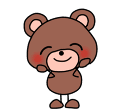 PON of a bear(English version) sticker #10171057