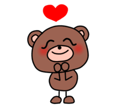 PON of a bear(English version) sticker #10171062