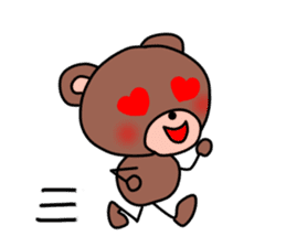 PON of a bear(English version) sticker #10171065