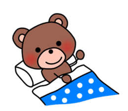 PON of a bear(English version) sticker #10171072