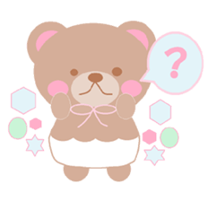 Macaroon Bear sticker #10171472