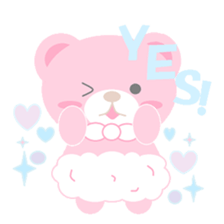 Macaroon Bear sticker #10171473