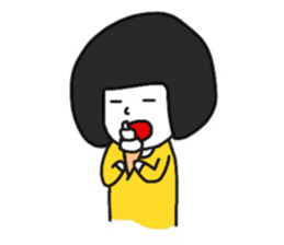 Strange human beings sticker #10171616