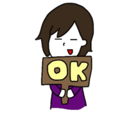 Strange human beings sticker #10171630