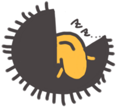 I, sea urchin sticker #10171817