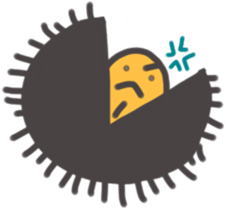 I, sea urchin sticker #10171834