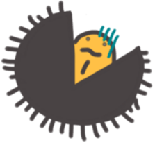 I, sea urchin sticker #10171845